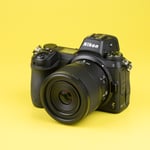 Nikon-Z-MC-50mm-f2.8-Macro-Lens-Product-Photo-with-Camera
