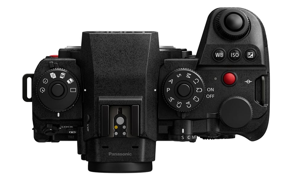 Panasonic S1R II top view official product photo