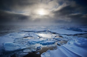Svalbard - Ice on the ocean