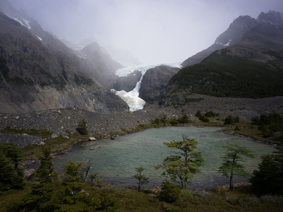 Torres del Paine glacier photo O Trek