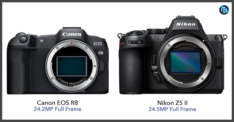 CanonEOSR8_vs_NikonZ5II_comparison_front