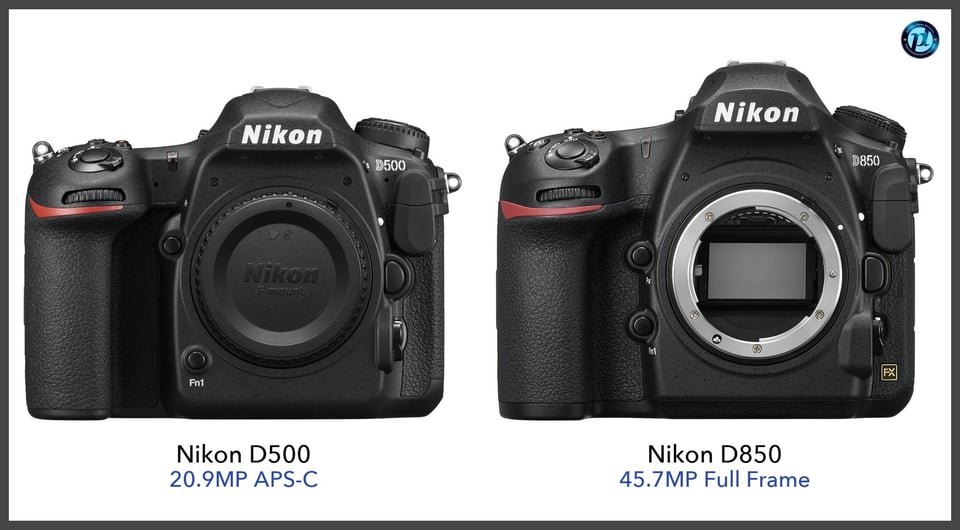 NikonD500_vs_NikonD850_comparison_front