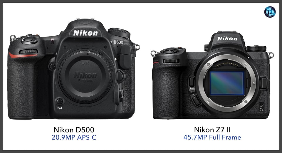NikonD500_vs_NikonZ7II_comparison_front
