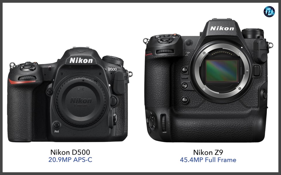 NikonD500_vs_NikonZ9_comparison_front