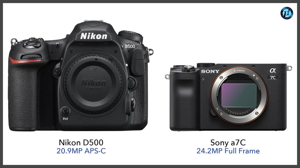 NikonD500_vs_Sonya7C_comparison_front