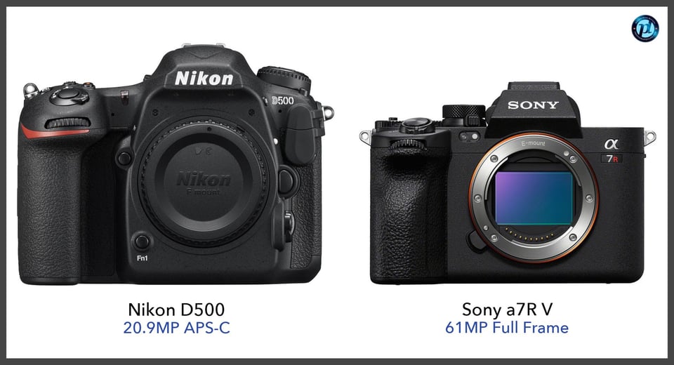 NikonD500_vs_Sonya7RV_comparison_front