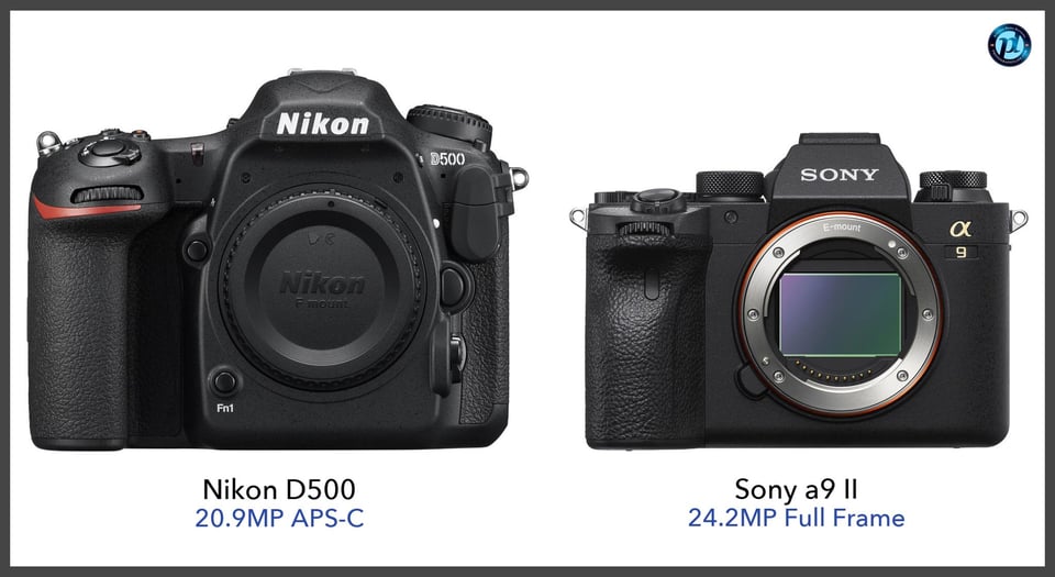 NikonD500_vs_Sonya9II_comparison_front