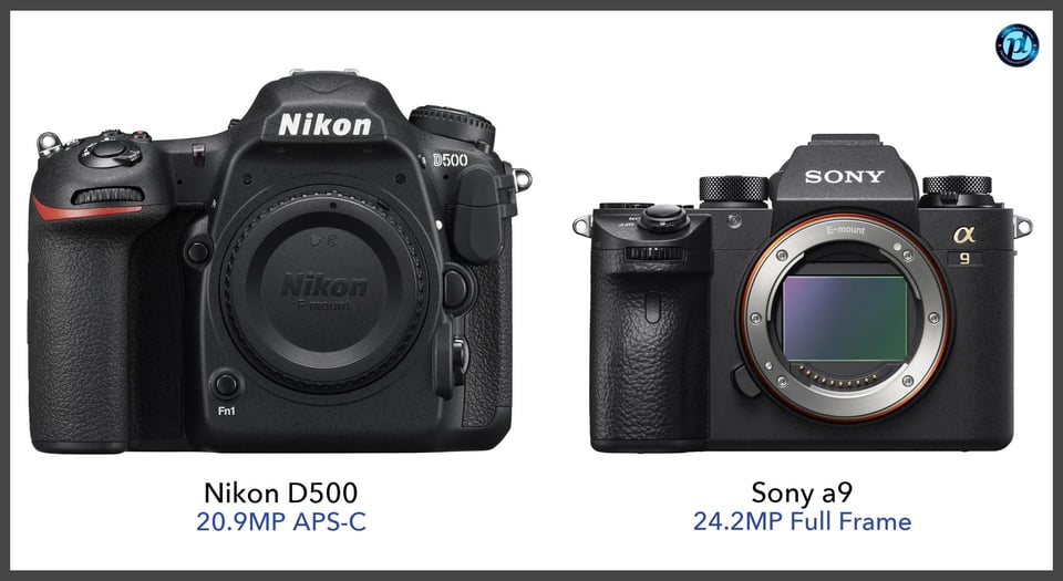 NikonD500_vs_Sonya9_comparison_front