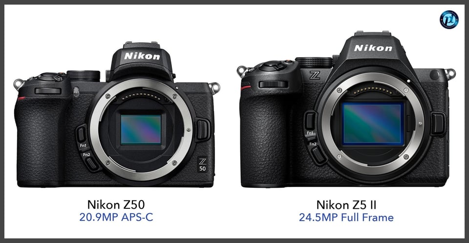 NikonZ50_vs_NikonZ5II_comparison_front