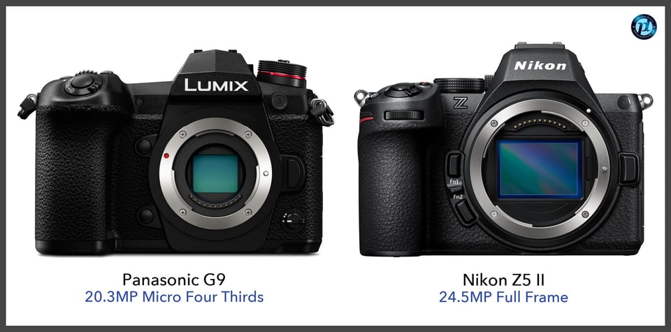 PanasonicG9_vs_NikonZ5II_comparison_front