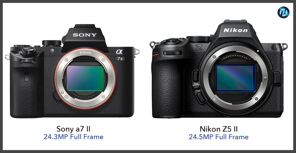 Sonya7II_vs_NikonZ5II_comparison_front