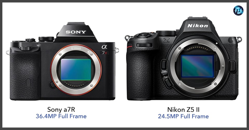 Sonya7R_vs_NikonZ5II_comparison_front