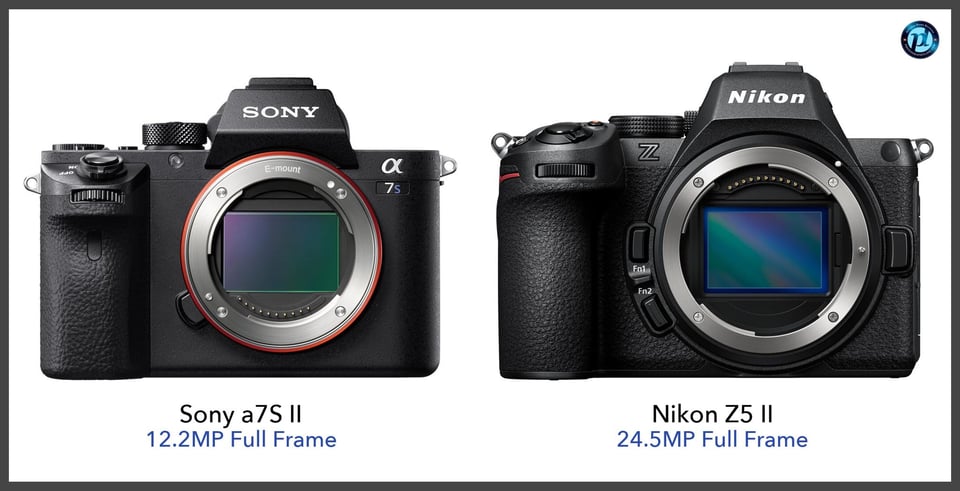 Sonya7SII_vs_NikonZ5II_comparison_front