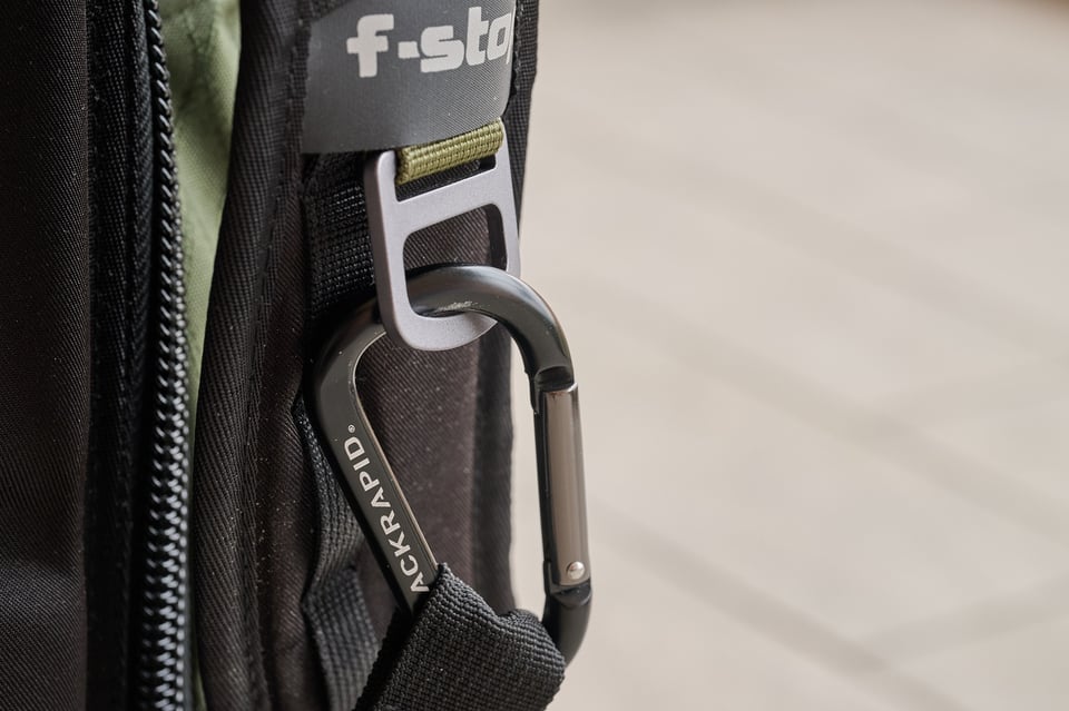 Blackrapid-Backpack-Strap-Carabiner-on-backpack
