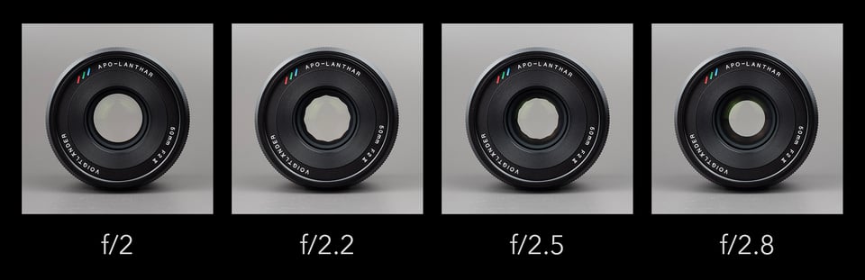 Voigtlander 50mm f2 Aperture Circular