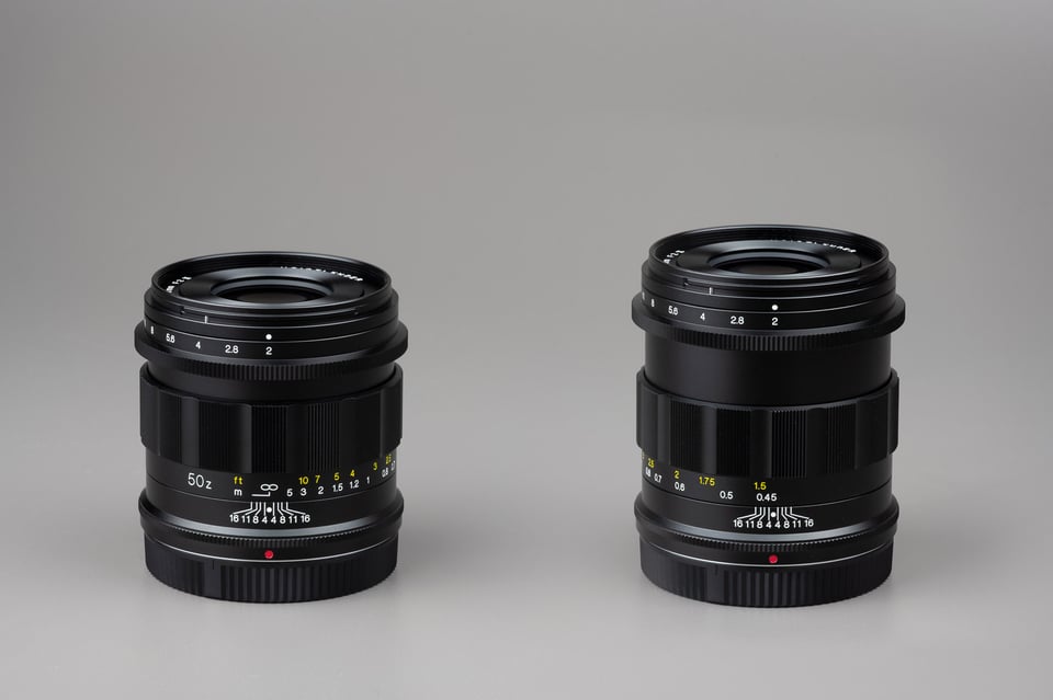 Voigtlander APO-Lanthar 50mm f2 External Focus Product Photo