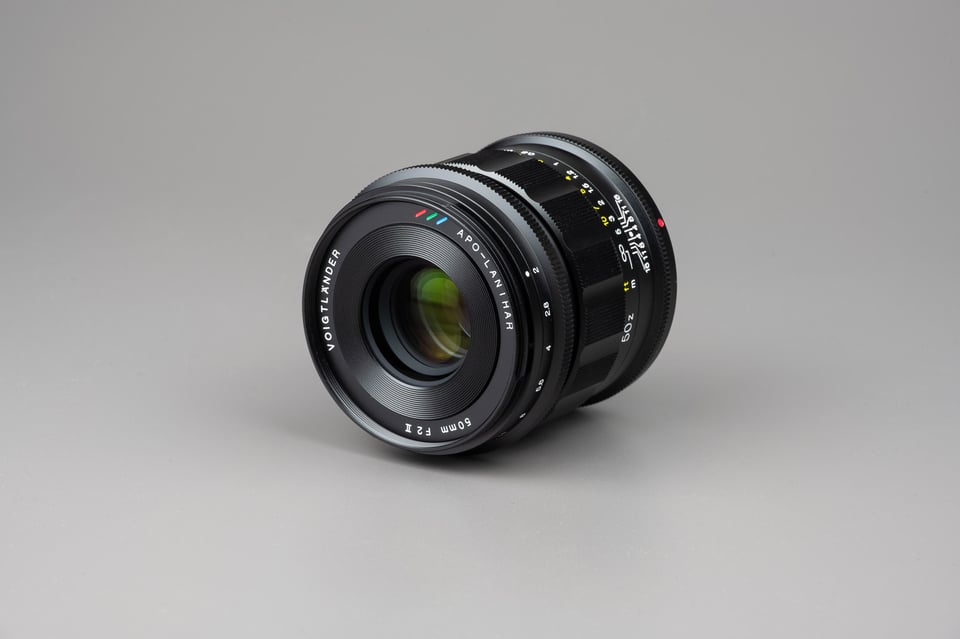 Voigtlander APO-Lanthar 50mm f2 Product Photo