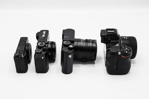 Ricoh GR IIIX, Fuji X100VI, Leica Q3 43, Nikon Z6 II with Z 40mm f:2
