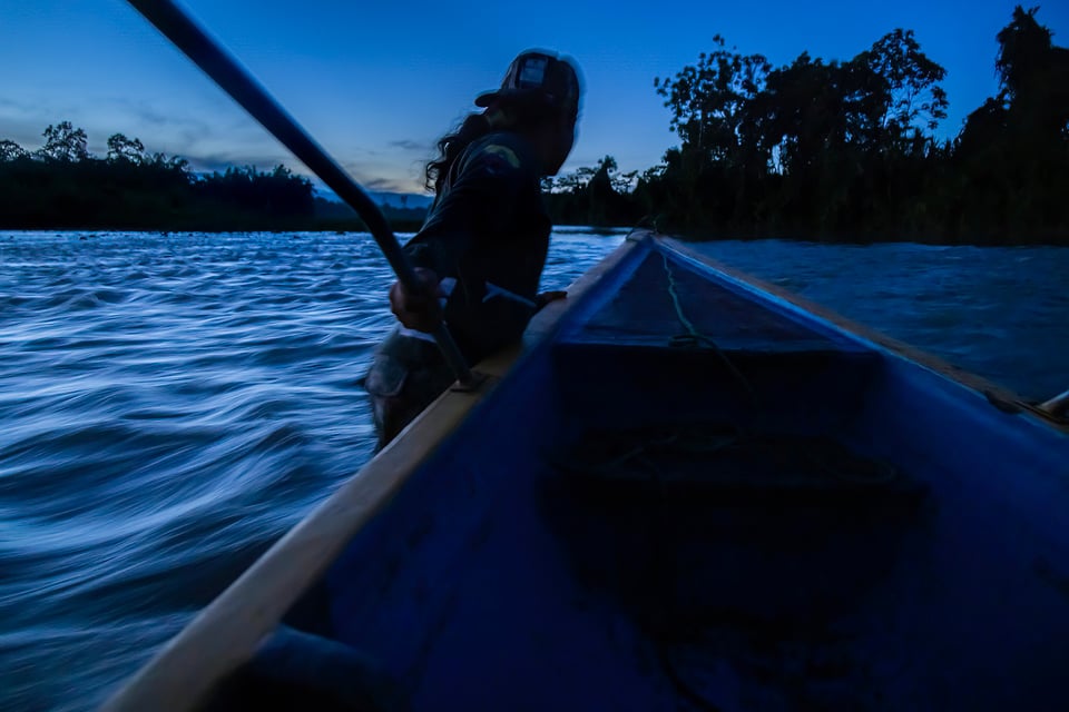 Río Napo_Boat II_Magdalena Straková
