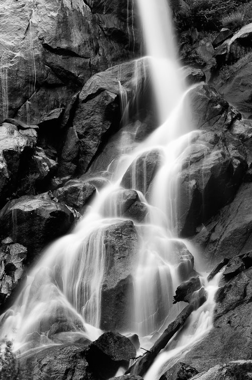 Waterfall, shot with a tripod