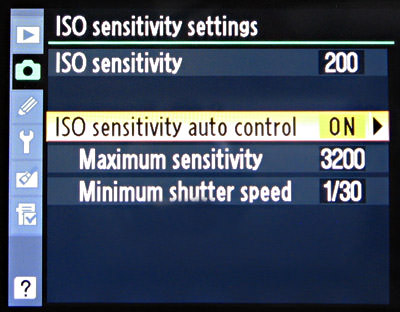 Auto ISO w Nikonie