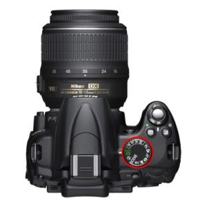 Nikon D5000 Top
