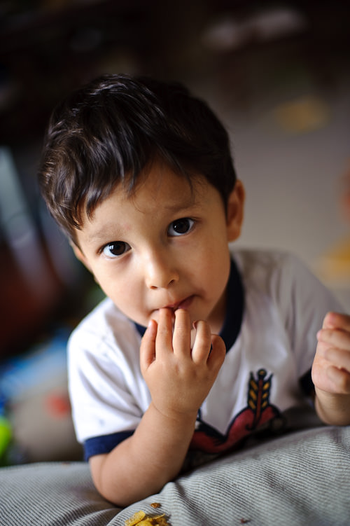 Umar beim Essen