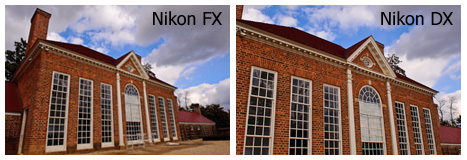 Nikon FX and DX - Field of View