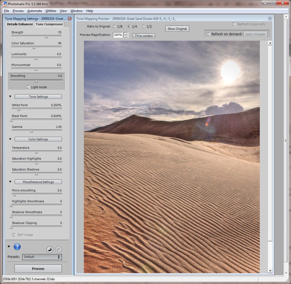 Sand Dunes HDR #1