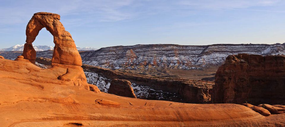 Delicate Arch Horizontal Panorama