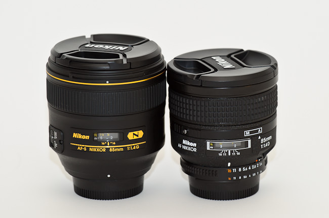 Nikon 85mm f/1.4G vs Nikon 85mm f/1.4D