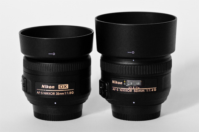Nikon 35mm f/1.8G vs Nikon 50mm f/1.4G