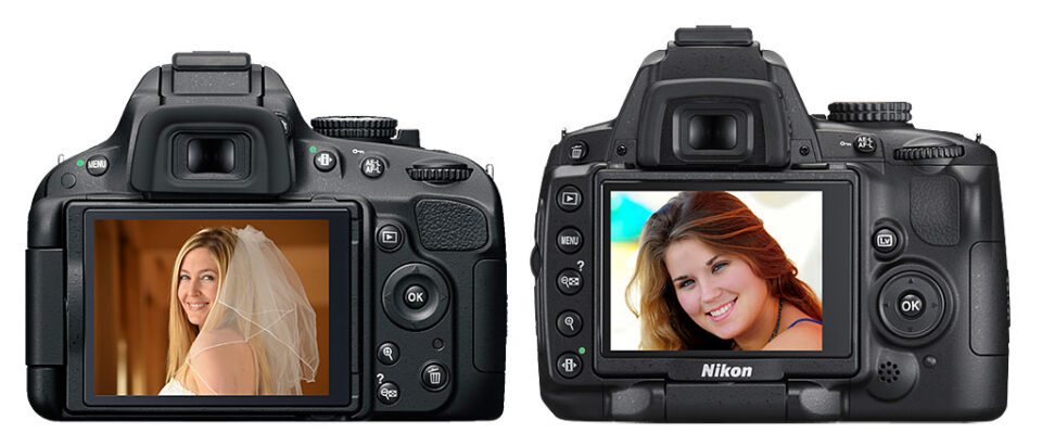 Nikon D5100 vs D5000 Rear
