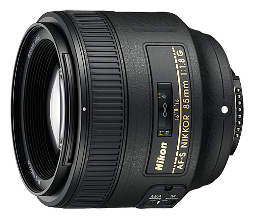 85 mm prime lens