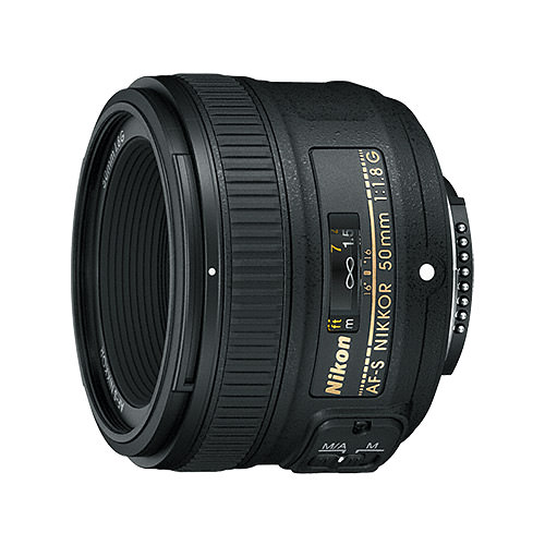 One of the most popular prime lenses for any camera company is the 50mm f/1.8. This one is Nikon's 50mm f/1.8G AF-S