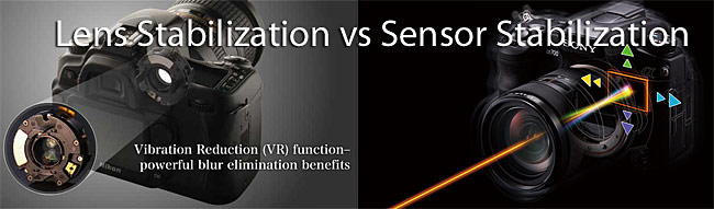 Lens Stabilization vs Sensor Stabilization