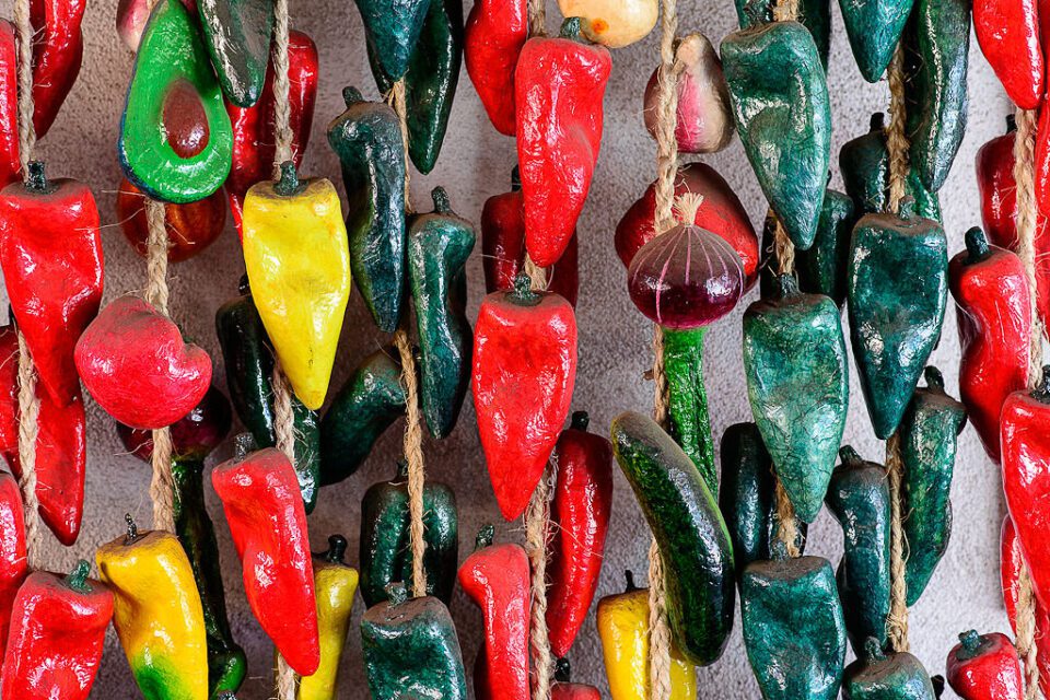 Colorful peppers