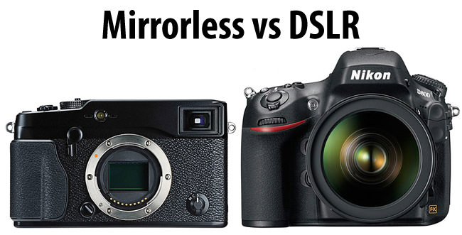 Mirrorless vs DSLR