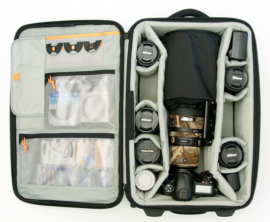Lowepro Pro Roller x200 with contents