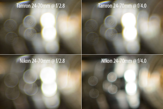Tamron 24-70mm vs Nikon 24-70mm Bokeh Comparison