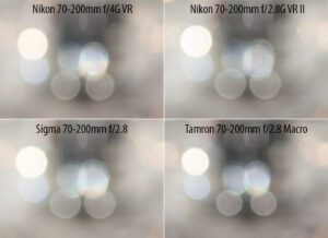 Nikon 70-200mm f/4G VR Review - Optical Features