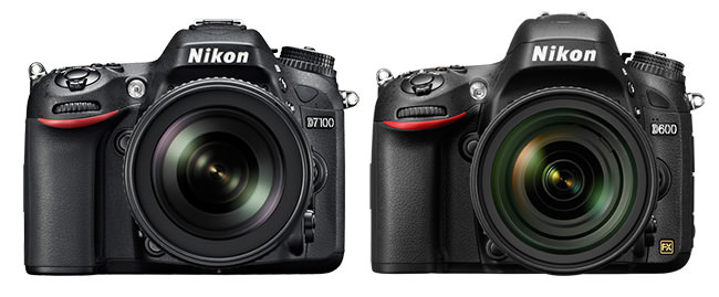 Nikon D7100 vs D600