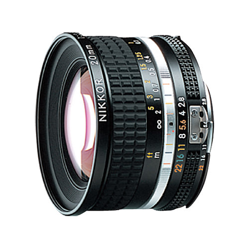 実用品 NIKON AI-S NIKKOR 20mm f2.8 MF A373-