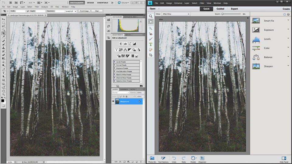 photoshop elements vs affinity photo