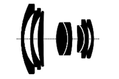 Carl Zeiss C Biogon T 21mm f/4.5 Diagram
