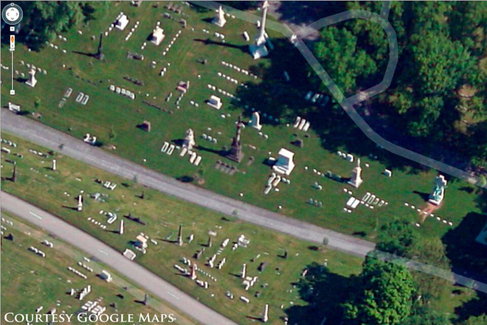 Google Maps Allegheny Cemetery