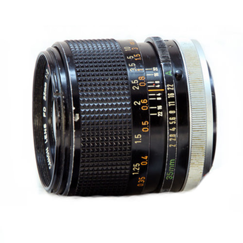 202☆Canon FD 35mm F 2 S.S.C. SSC☆完動品-