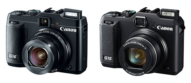Canon G16 vs Canon G15
