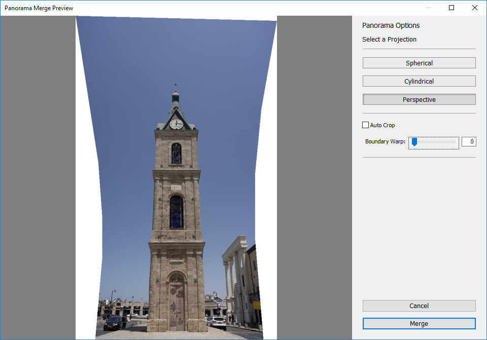 Lightroom Perspective Projection Working