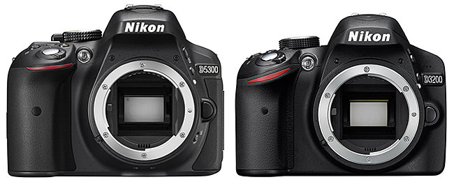 Nikon D5300 vs D3200